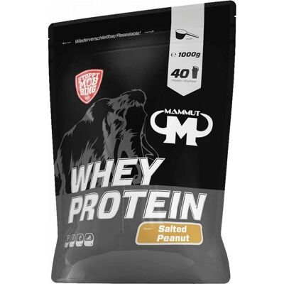 Mammut Whey Protein Salzige Erdnuss - Proteinpulver Mammut Whey Protein Salzige Erdnuss - Proteinpulver