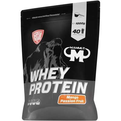 Mammut Whey Protein Mango Passion - Proteinpulver Mammut Whey Protein Mango Passion - Proteinpulver