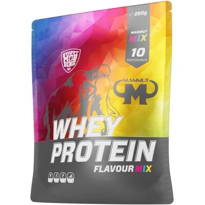 Mammut Whey Protein Mix - 10 Geschmacksrichtungen - Molkenproteinpulver Mammut Whey Protein Mix - 10 Geschmacksrichtungen - Molkenproteinpulver