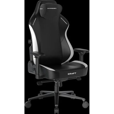 DXRacer Craft Racer, Gaming Stuhl, Craft 2023, L, EPU Leder, schwarz-weiß DXRacer Craft Racer, Gaming Stuhl, Craft 2023, L, EPU Leder, schwarz-weiß