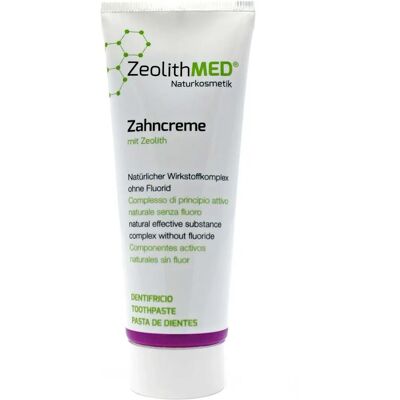 Zeolith MED ZZC75 Naturlig Tandkräm - Mot Placka Zeolith MED ZZC75 Naturlig Tandkräm - Mot Placka