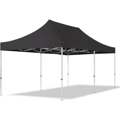 Toolport 3x6m PES 800 Pop Up Gazebo PROFESSIONAL Aluminium 40 mm, black - Hopfällbart tält Toolport 3x6m PES 800 Pop Up Gazebo PROFESSIONAL Aluminium 40 mm, black - Hopfällbart tält