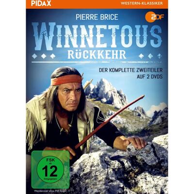 DVD Western Winnetou Pierre Brice - 1998 - Publicité DVD Western Winnetou Pierre Brice - 1998 - Publicité