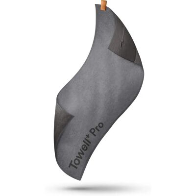 Stryve Pro Grau Baumwolle - Mikrofaser Schnell Trocknendes Handtuch - Unisex Stryve Pro Grau Baumwolle - Mikrofaser Schnell Trocknendes Handtuch - Unisex