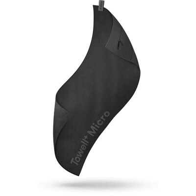 Serviette Micro Noire Stryve - Microfibre, Légère, Séchage Rapide - Serviette - Publicité Serviette Micro Noire Stryve - Microfibre, Légère, Séchage Rapide - Serviette - Publicité