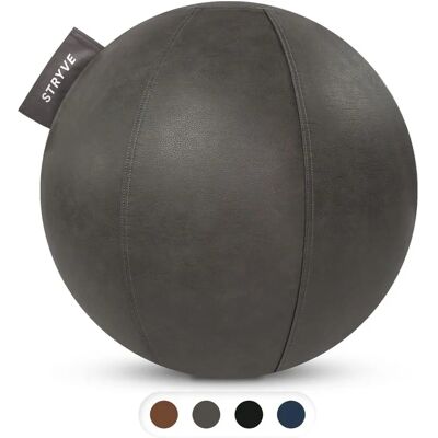 Pelota de ejercicio gris piedra - Balón de gimnasio - Swiss Ball Pelota de ejercicio gris piedra - Balón de gimnasio - Swiss Ball