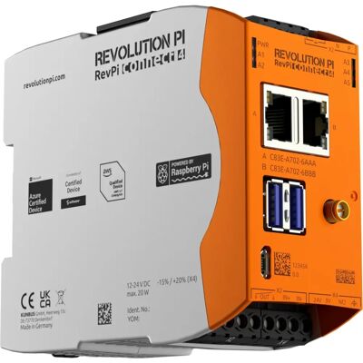 Kunbus - RevPi Connect 4 - 32 GB eMMC - Industrial PC Kunbus - RevPi Connect 4 - 32 GB eMMC - Industrial PC