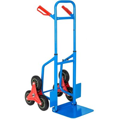 tectake Chariot élévateur pour escaliers - Bleu - Jusqu’à 100kg - Publicité tectake Chariot élévateur pour escaliers - Bleu - Jusqu’à 100kg - Publicité