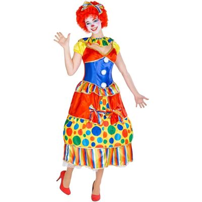 tectake Women’s Fridoline Clown Costume - M tectake Women’s Fridoline Clown Costume - M