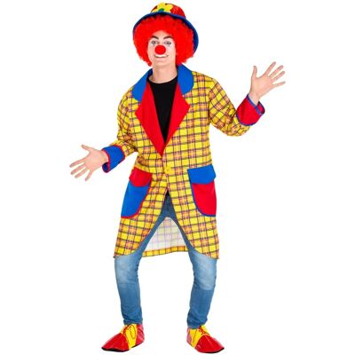 TecTake GmbH Men’s Clown Fridolin Costume - XL TecTake GmbH Men’s Clown Fridolin Costume - XL