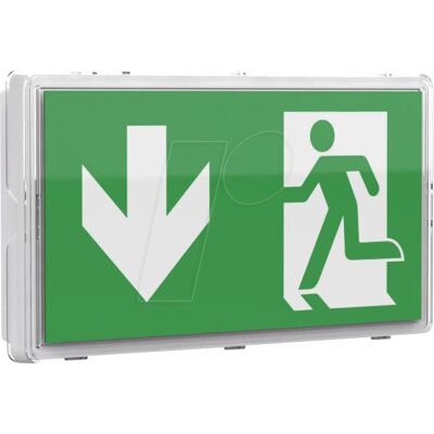 ENOVALITE ELED 200104 - Luz de salida de emergencia LED - IP65/IP44 ENOVALITE ELED 200104 - Luz de salida de emergencia LED - IP65/IP44