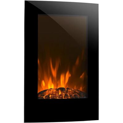 Klarstein Lausanne Chimenea eléctrica - Efecto llama, 1000/2000W, Mando a distancia Klarstein Lausanne Chimenea eléctrica - Efecto llama, 1000/2000W, Mando a distancia
