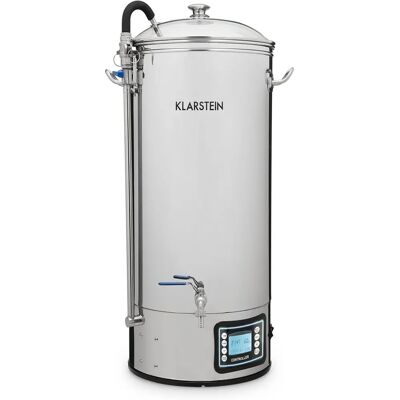 Klarstein Mundschenk XXL - Máquina de cerveza de presión, 50L, acero inoxidable Klarstein Mundschenk XXL - Máquina de cerveza de presión, 50L, acero inoxidable