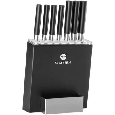 Klarstein - Kitano - 7-teiliges Set - Holzblock - Messerset Klarstein - Kitano - 7-teiliges Set - Holzblock - Messerset