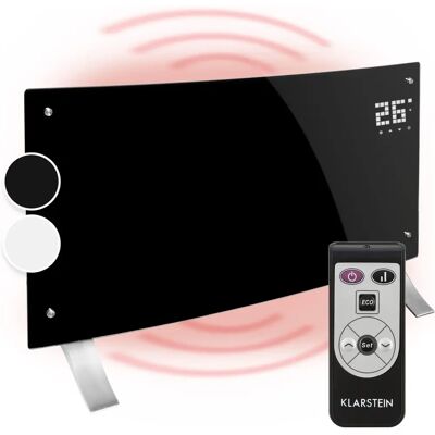 Klarstein Bornholm - Heater - 2000W, Adjustable Thermostat, Curved Panel Klarstein Bornholm - Heater - 2000W, Adjustable Thermostat, Curved Panel