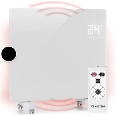 Klarstein Bornholm Radiator - 1000W, White, Timer, ECO, 25m2 Klarstein Bornholm Radiator - 1000W, White, Timer, ECO, 25m2