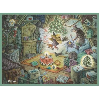 Oetinger Kleine Hexe Adventskalender - Buch Oetinger Kleine Hexe Adventskalender - Buch