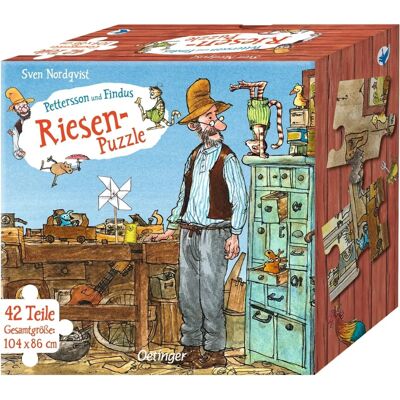 Oetinger Pettersson und Findus Riesen-Puzzle - Puzzle Oetinger Pettersson und Findus Riesen-Puzzle - Puzzle