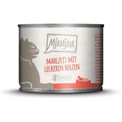 MjAMjAM 6 x 200 g - Serca - Karma dla kotów MjAMjAM 6 x 200 g - Serca - Karma dla kotów