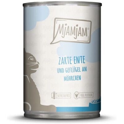 MjAMjAM Kot - Delikatna Gęś & Drób 6 x 400 g - Karma dla kotów MjAMjAM Kot - Delikatna Gęś & Drób 6 x 400 g - Karma dla kotów