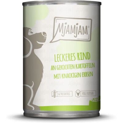 MjAMjAM Beef Dog Food - Complete, Grain-Free, High Meat MjAMjAM Beef Dog Food - Complete, Grain-Free, High Meat