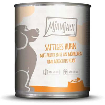 MjAMjAM Dog - Chicken & Duck with Carrots & Millet - Dog Food MjAMjAM Dog - Chicken & Duck with Carrots & Millet - Dog Food