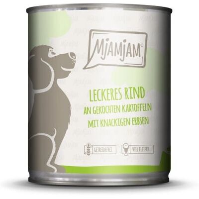 MjAMjAM - Beef with potatoes Adult 12x800g - Dog Food MjAMjAM - Beef with potatoes Adult 12x800g - Dog Food