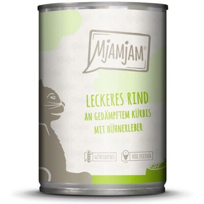 MjAMjAM 4260512870409 Mokra karma dla kotów - 400g, Wysoka zawartość mięsa MjAMjAM 4260512870409 Mokra karma dla kotów - 400g, Wysoka zawartość mięsa