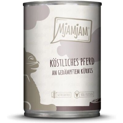 MjAMjAM hästkött & inälvor kattmat - 400g MjAMjAM hästkött & inälvor kattmat - 400g