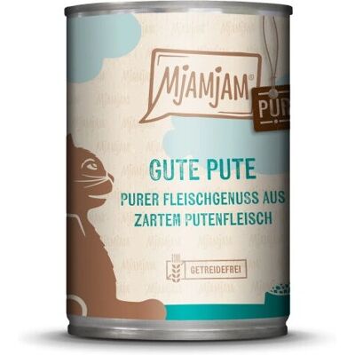 MjAMjAM Modèle - Nourriture pour chats à haute teneur en viande - 400 g MjAMjAM Modèle - Nourriture pour chats à haute teneur en viande - 400 g