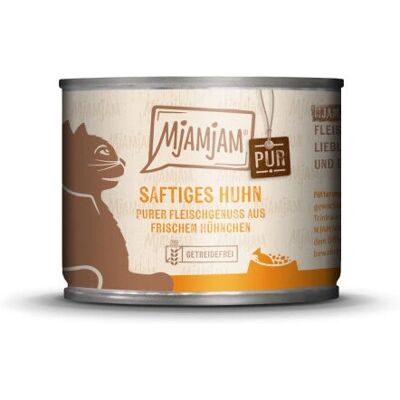 MjAMjAM 4260512870959 Nourriture humide pour chats - Riche en viande, Sans céréales - 200g - Publicité MjAMjAM 4260512870959 Nourriture humide pour chats - Riche en viande, Sans céréales - 200g - Publicité