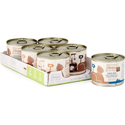 Becker-Schoell AG MJAMJAM Mixpaket 6 x 200g - Katzenfutter mit Fleisch Becker-Schoell AG MJAMJAM Mixpaket 6 x 200g - Katzenfutter mit Fleisch