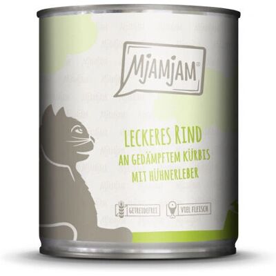 MjAMjAM 4260512871635 Cat Food - 800g, Meat-rich, Grain-free MjAMjAM 4260512871635 Cat Food - 800g, Meat-rich, Grain-free