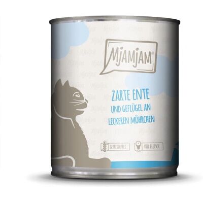 MjAMjAM 110856 Enten-Huhn-Pute Nassfutter - Nassfutter für Katzen MjAMjAM 110856 Enten-Huhn-Pute Nassfutter - Nassfutter für Katzen