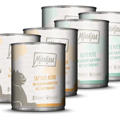 Becker Mjamjam Katt - Kyckling & Kalkon - 6x800g Becker Mjamjam Katt - Kyckling & Kalkon - 6x800g