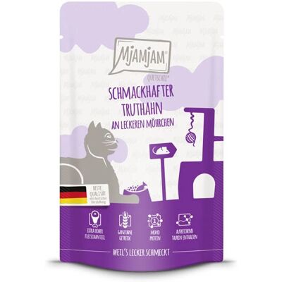 MjAMjAM Turkey Carrots Cat Food - Complete Meal MjAMjAM Turkey Carrots Cat Food - Complete Meal