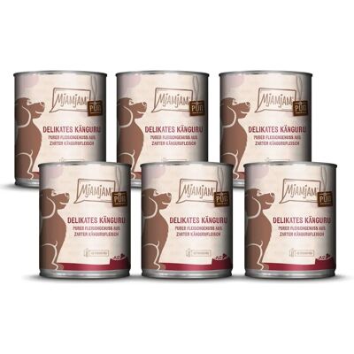MJAMJAM Purer Fleischgenuss - 12 x 800g Nourriture pour chiens MJAMJAM Purer Fleischgenuss - 12 x 800g Nourriture pour chiens