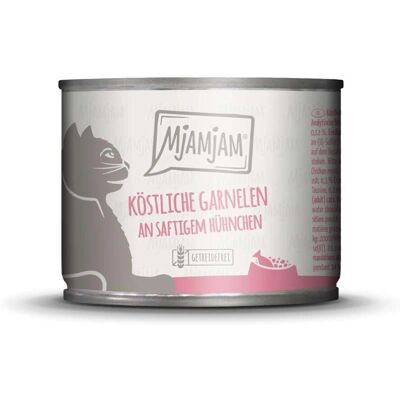 MjAMjAM - Juicy Chicken & Prawns Wet Cat Food - 24x200g MjAMjAM - Juicy Chicken & Prawns Wet Cat Food - 24x200g