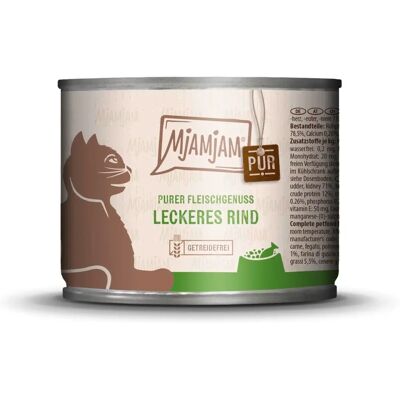 MJAMJAM Purer Fleischgenuss - Wet Cat Food - High Meat Content MJAMJAM Purer Fleischgenuss - Wet Cat Food - High Meat Content