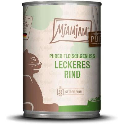MjAMjAM Pure Meat Delight 24x400g Cat Food MjAMjAM Pure Meat Delight 24x400g Cat Food
