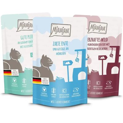 MjAMjAM Haustierfutterbox - Set II - Vollständige Ernährung MjAMjAM Haustierfutterbox - Set II - Vollständige Ernährung