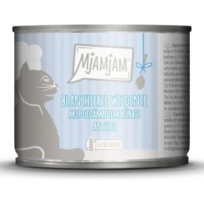 MjAMjAM Pato Salvaje en Salsa 24x185g - Comida húmeda para gatos MjAMjAM Pato Salvaje en Salsa 24x185g - Comida húmeda para gatos