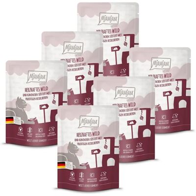 MjAMjAM Petfood - Wild Game, Rabbit & Organs - Pet Food MjAMjAM Petfood - Wild Game, Rabbit & Organs - Pet Food