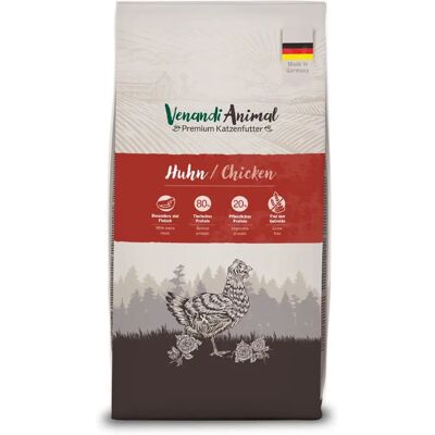 Venandi Animal Kyckling - Kattmat med högt köttinnehåll Venandi Animal Kyckling - Kattmat med högt köttinnehåll