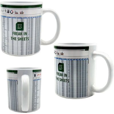 Mad Monkey Modell 2000006 - Buntfarben - 300ml Kaffeetasse Mad Monkey Modell 2000006 - Buntfarben - 300ml Kaffeetasse