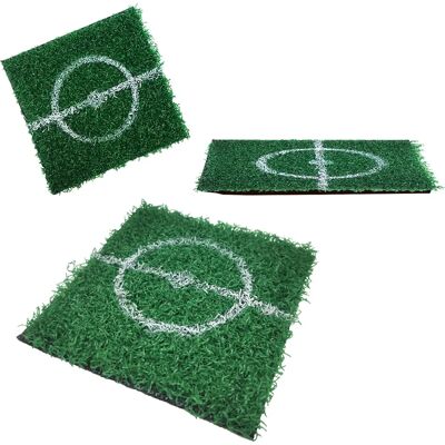 Mad Monkey 2000038 Fußball-Untersetzer Set - Kunstgras - 10cm Mad Monkey 2000038 Fußball-Untersetzer Set - Kunstgras - 10cm