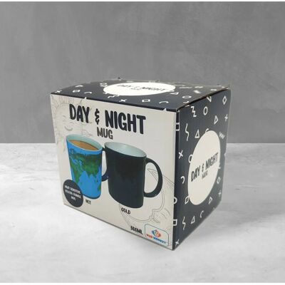 MAD Monkey Tasse - Farbwechsel mit Weltkarte 300 ml MAD Monkey Tasse - Farbwechsel mit Weltkarte 300 ml