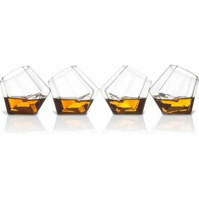 Mad Monkey Diamant Shot Gläser - Set aus 4 Mad Monkey Diamant Shot Gläser - Set aus 4