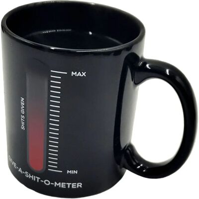 Mad Monkey 2000126 Schwarze Farbwechsel Tasse - Kaffee Becher Mad Monkey 2000126 Schwarze Farbwechsel Tasse - Kaffee Becher