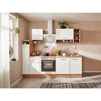 Set Cucina Lübeck - Bianco e Rovere Set Cucina Lübeck - Bianco e Rovere